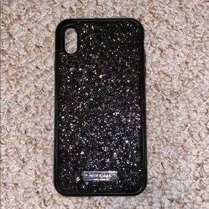 IPhone XS max - Kate Spade Glitter phone case